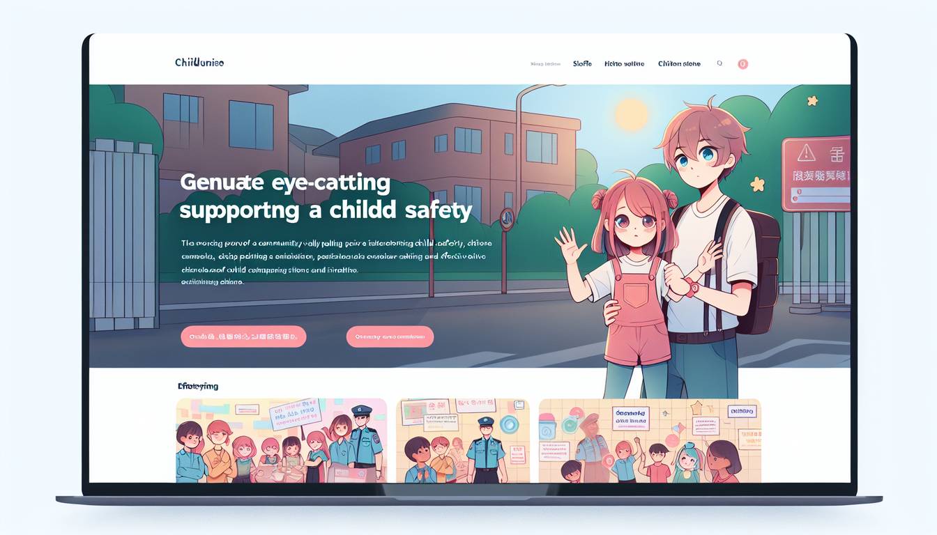 地域で支える子どもの安全：見守り活動の実例と効果的な取り組み