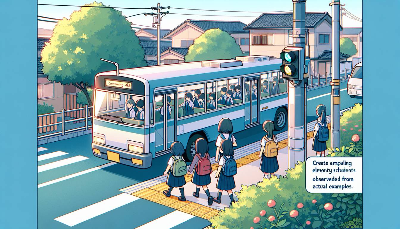 小学生の登下校を見守る：実例から学ぶ安全対策