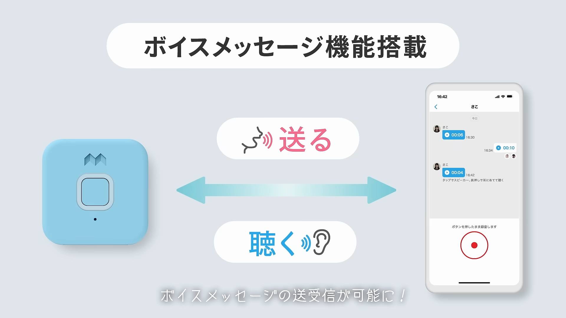 みてねみまもりGPSトーク 製品画像