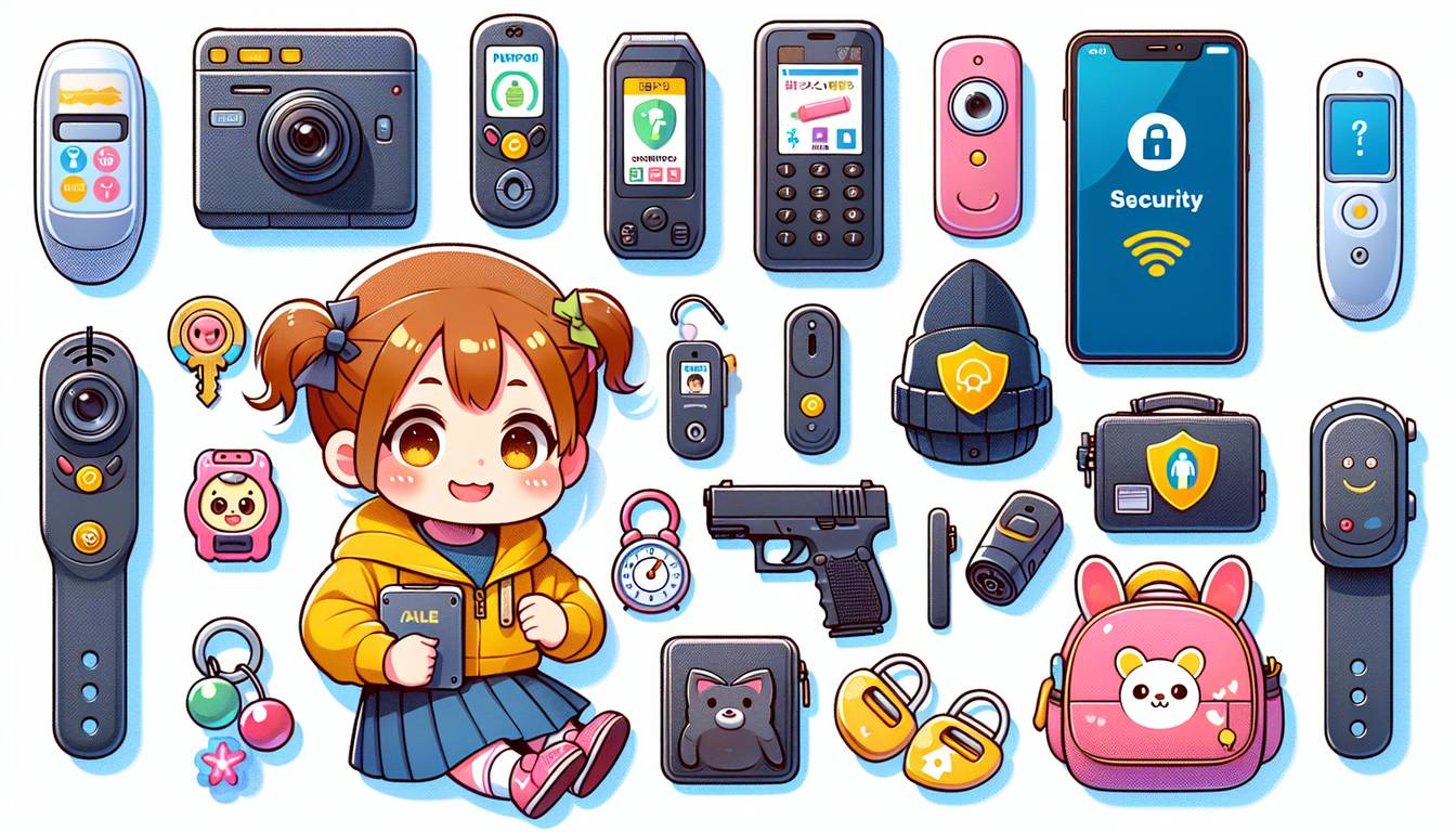 子どもの防犯グッズ選び：年齢や用途に応じた選び方ガイド